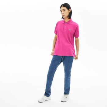 Lacoste Classic Fit L.12.12 Polo Shirt Pánské - Šortky Růžové | CZ-dF14OI